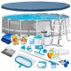 Medence - Intex 457x122 kerti medence 21in1