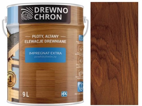 Drewnochron 364456 sötéttölgy bevonat impregnálás 9 l