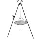  KERTI GRILLÁLLVÁNY 210 CM INOX RÁCS 80 CM