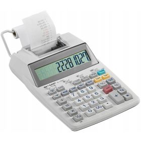  Irodai számológép, Sharp EL 1607 nyomtatóval