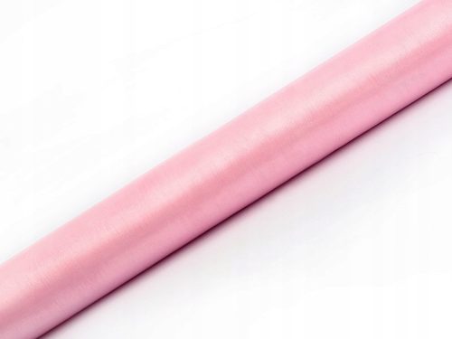  Sima organza 36cmx9m világos rózsaszín keresztelőáldozás