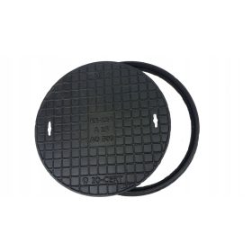 AO OP 50 cm-es öntöttvas akna fedi a szeptikus tartályt