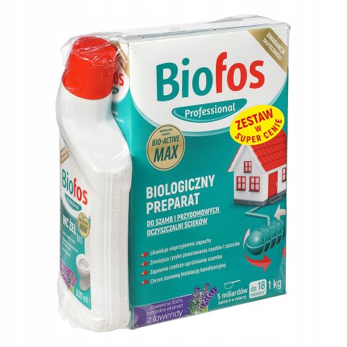  Szeptikus tartály előkészítő por, Inco Group 1 l 1 kg