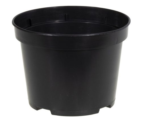  Virágcserep Edoniczki.pl 1 cm x 9 x 6,5 cm átmérő 9 cm műanyag fekete