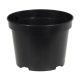  Virágcserep Edoniczki.pl 1 cm x 9 x 6,5 cm átmérő 9 cm műanyag fekete