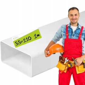 Lumen lapos csatorna 110 x 55 mm