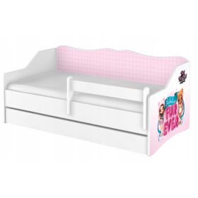   Egyszemélyes ágy gyerekeknek - LULU gyerekágy 160x80 fiók + matt.10cm MINTÁK