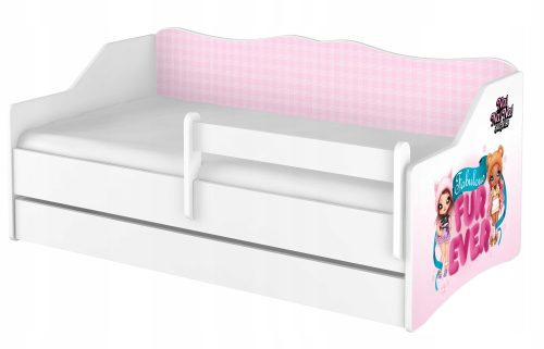 Egyszemélyes ágy gyerekeknek - LULU gyerekágy 160x80 fiók + matt.10cm MINTÁK
