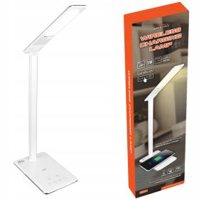   Gyermek asztali lámpa - LED asztali lámpa épített -in Qi 5V 1A töltővel