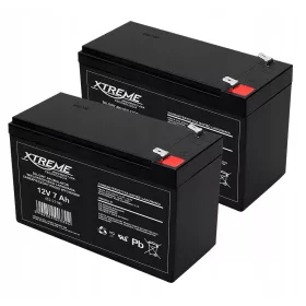   Elektromos játékautó - Gél akkumulátor 2x 12v 7AH autóhoz