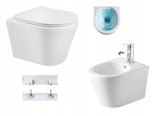 WC csésze wc - MEXEN RICO WC-TÁL KERETTELEN TÁBLA + BIDE