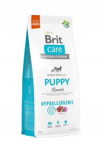 Száraz kutyaeledel - Brit Care Puppy Lamb & Rice 12 kg
