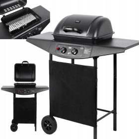  Gáz grillsütő . Gázgrill Teesa BBQ 2000 2 égős 5 kW TSA0080
