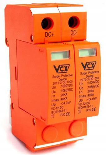 VCX 1000 V IP20 32 A túlfeszültség-levezető