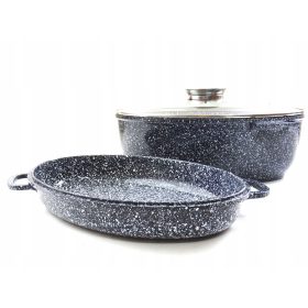   Sütőtál - Tapadásmentes tepsi Klausberg Serpenyő, libasütő serpenyő, INDUKCIÓ + 8 l