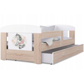  Eurotel Filip ágy 80 x 160 cm, barna árnyalatok