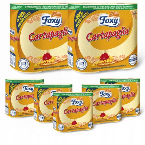 Konyharuha - Foxy Cartapaglia papír konyhai törülköző X7 OP