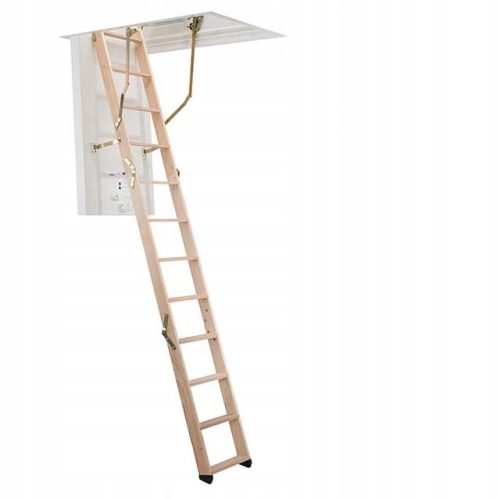 Fa padláslépcső Dolle 70 x 140 cm, maximális magasság 274 cm