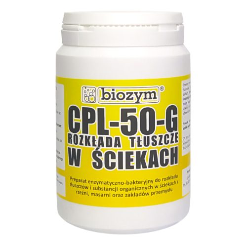  Biozym Zsírtalanító CSŐTISZTÍTÁSI ZSÍRBONTÁSHOZ CPL-50-G 0,5 kg