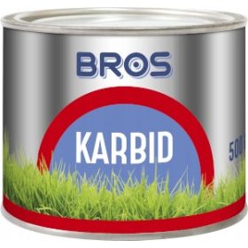   Egerek és patkányok elleni védelem - A bros karbid granulált mólásra 1 kg