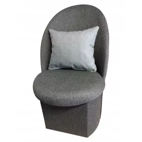 Pouf háttámlával, vödörrel, párnaüléssel ingyen