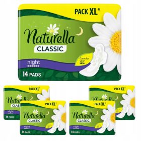    Naturella Classic Night egészségügyi betét szárnyakkal 14 db.