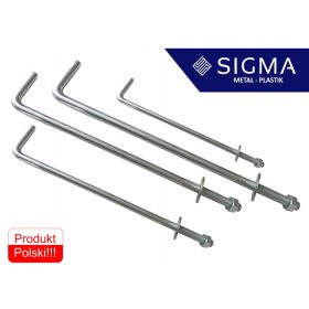 Sigma L horgony 16x450mm 10 db.