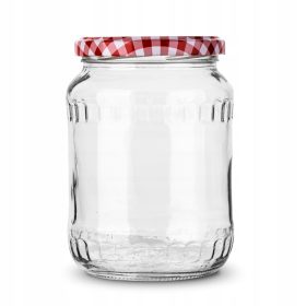  720 ml-es üvegedény csavaros kupakkal