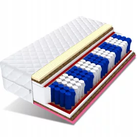 Matrac 160x200 latex kókuszdió Visco Dolce Max