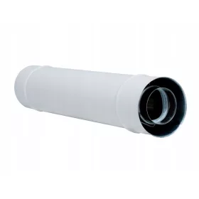   Kéményrendszer, tartozékok - Turbo kémény betét cső 0,5 m 80/125 fehér 791