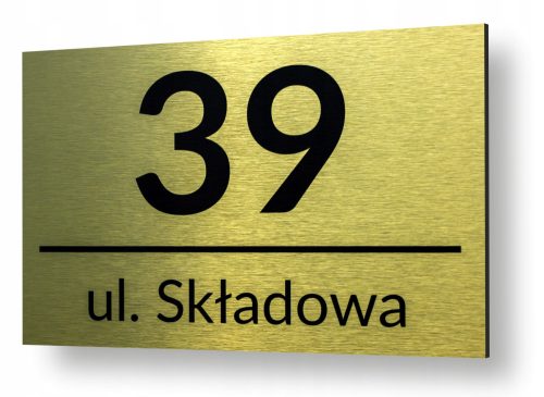KROSART szám 32 x 21 cm