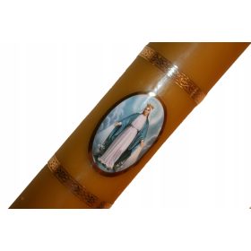 Gyertya - 30 cm vastag gyertya burkoló 3 nap sötétség