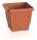  Prosperplast virágcserép 45 cm x 45 x 35 cm műanyag barna és bézs árnyalatú