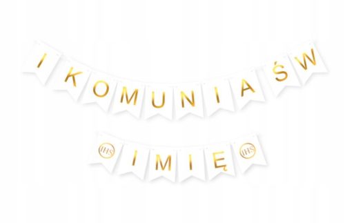  Banner 1. SZENT ÁLDOZÁS + NÉV felirattal, személyes füzér
