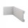 Csíkos PVC ablakburkolatok 12 x 58, hossza 200cm, fehér