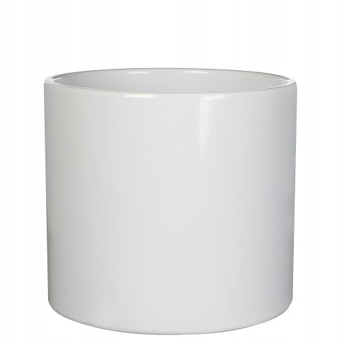  Edelman virágcserép 23 cm x 23 x 21 cm átmérőjű 23 cm kerámia fehér