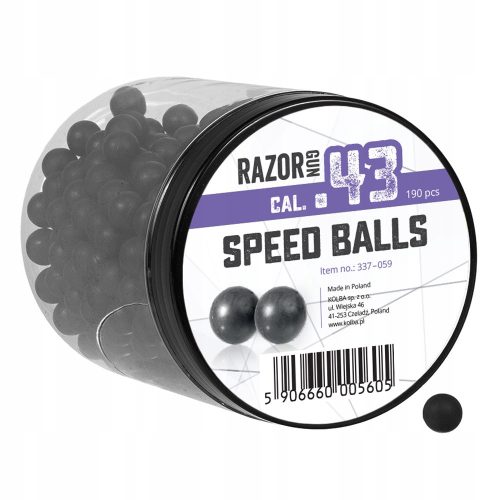 Patronok légpuskához - RAZORGUN 43 GUMBAGS KAL..43/2 200 PCS. Umorex
