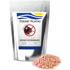   Egerek és patkányok elleni védelem - Toxan pelyhek 1 kg egérmérgező patkányok mumifikálnak