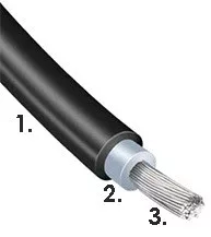 Napelem hosszabbító kábel 6MM2 PV MC4 panel 10 m