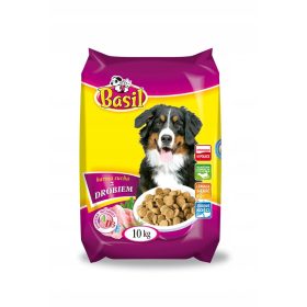   Száraz kutyaeledel - Száraz étel egy baromfi bazsalikom 10 kg -os kutya számára