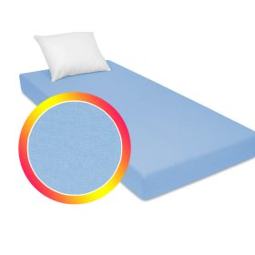   Gyermek lepedő gumival - 90x190 ágynemű kék rugalmassággal