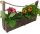 Fadoboz 53x14x32 cm barna