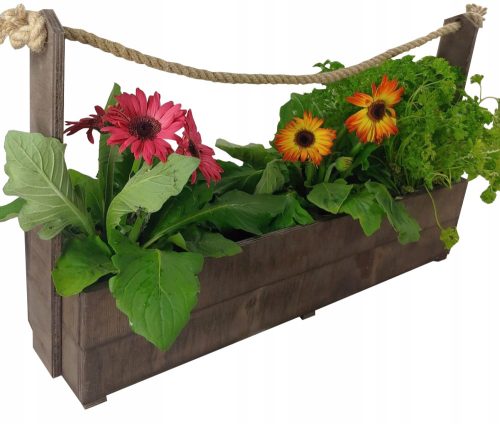  Fadoboz 53x14x32 cm barna
