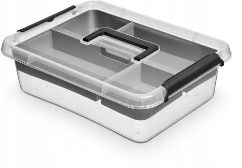 Konyhai dobozok - BOX CONTAINER 8,5 L + rendszerező kis tárgyakhoz