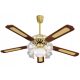 Ventilátor - Mennyezeti ventilátor csillár szélmalom lámpa 5x5