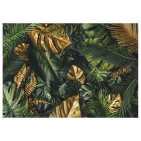 3D fotótapéta MONSTER LEAVES WALLPAPER LIVING ROOM 520x318