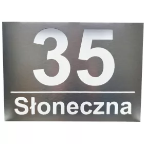 Markus házszám 35 x 25 cm