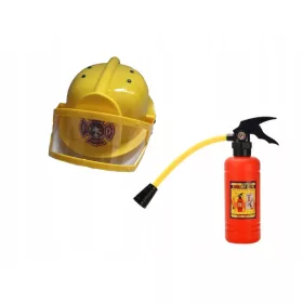  Fiú jelmez - Tűzoltó tűzoltó tűzoltó szett Sam Fireman + Víz tűzoltó készülék