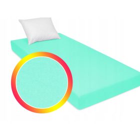  Gyermek lepedő gumival - Menta lap Jersey 90x200 cm elasztikus sáv