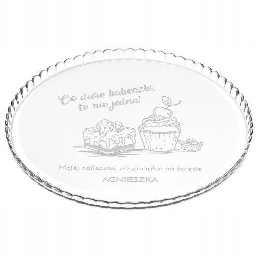 Tortatartó - Patera Murrano 32,5 cm